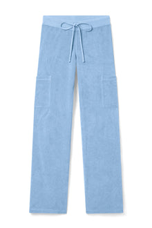 Women | Vintage Terry Low Rise 4 Pocket Pant | Periwinkle
