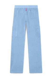 Women | Vintage Terry Low Rise 4 Pocket Pant | Periwinkle