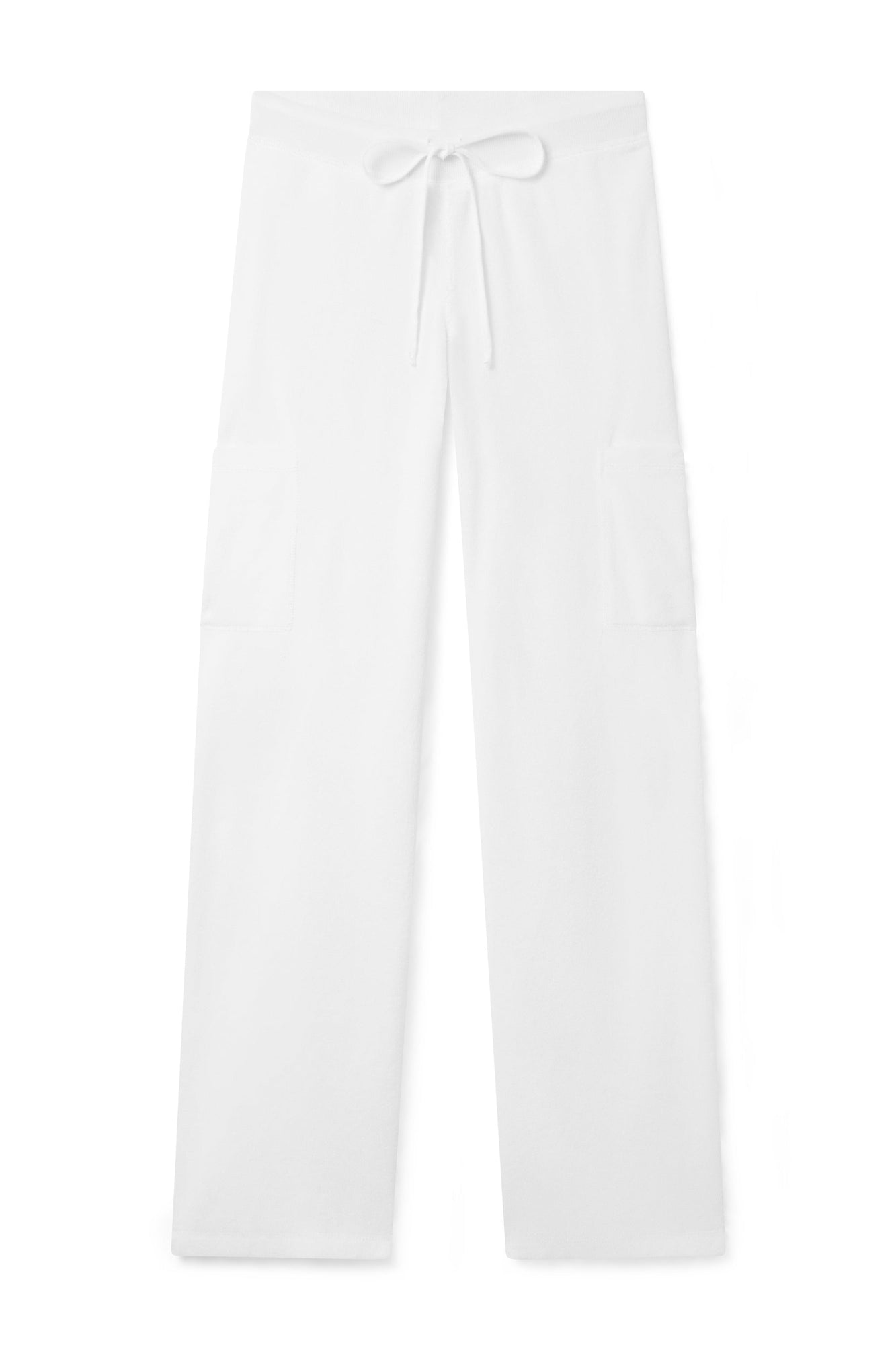 Women | Vintage Terry Low Rise 4 Pocket Pant | White