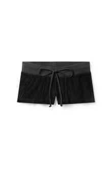 Women | Vintage Terry Low Rise Micro Short | Black