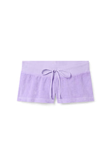 Women | Vintage Terry Low Rise Micro Short | Lilac