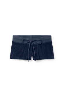 Women | Vintage Terry Low Rise Micro Short | Past Midnight