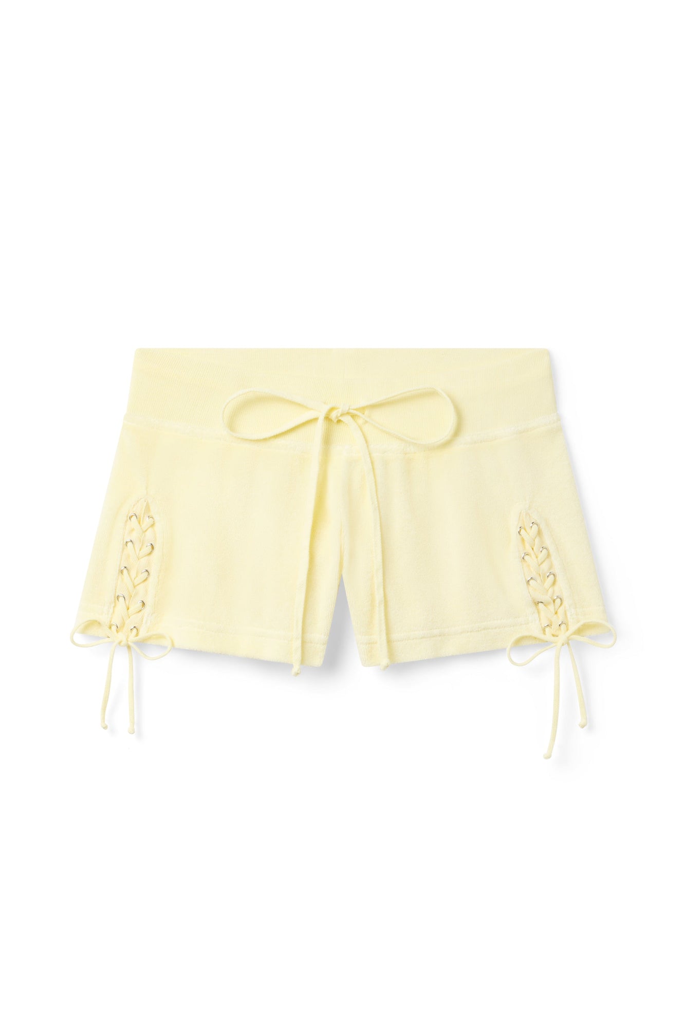 Women | Vintage Terry Lace-Up Short | Sunwash
