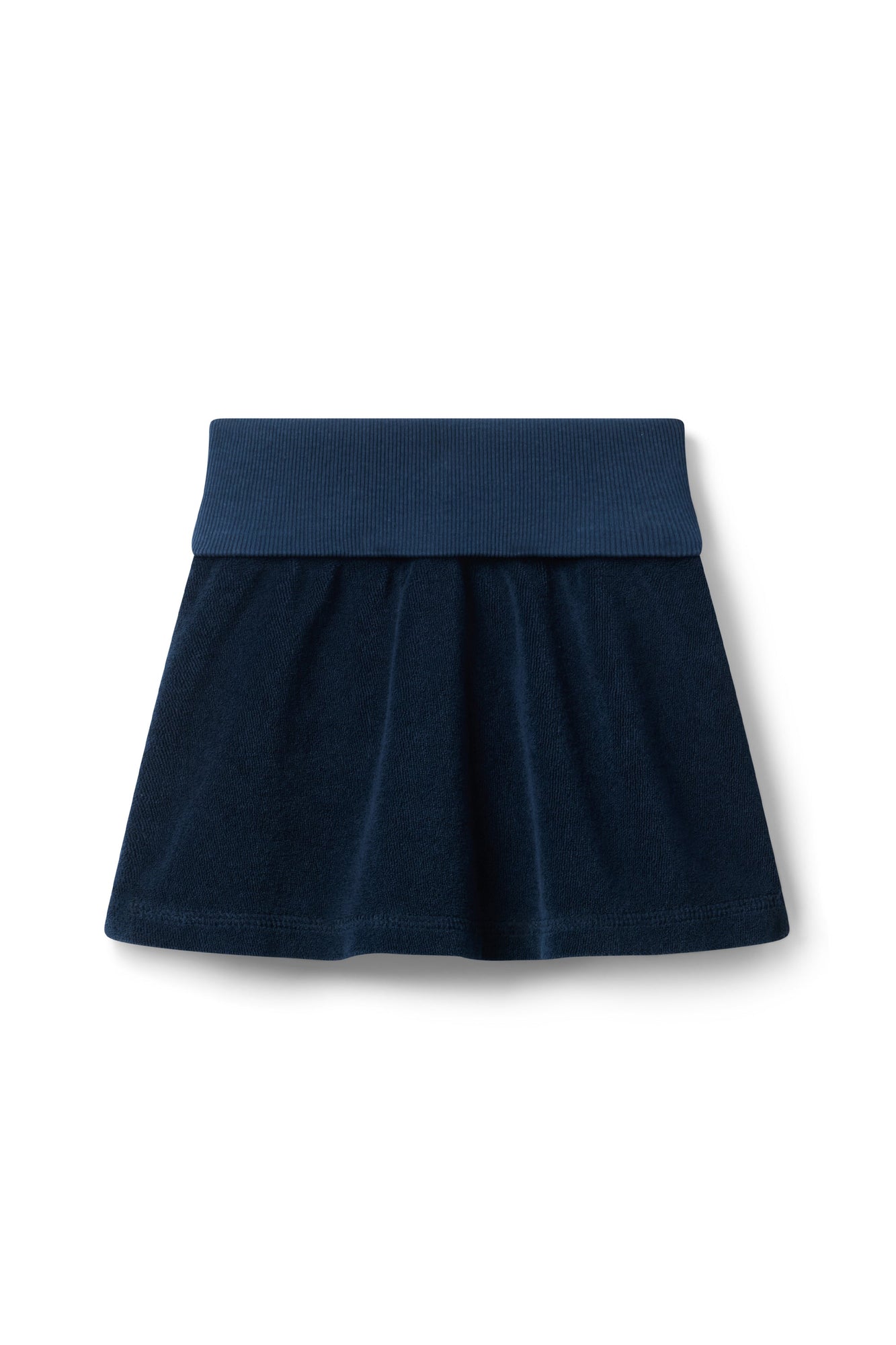 Kids | Kids Terry Rolldown Mini Skirt | Past Midnight