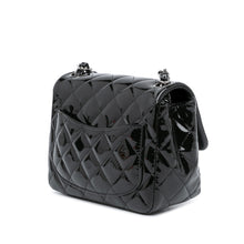 Chanel | Pre-Owned Mini Square Classic Patent Single Flap - VI | Black
