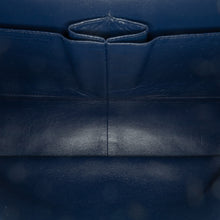 Chanel | Pre-Owned Jumbo Classic Patent Double Flap | Blue/Dark Blue