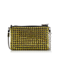 Alexander Wang Pre-Owned Nano Heiress Pouch | Women | Black x Yellow