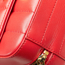 Saint Laurent | Pre-Owned Toy Lambskin Vicky Crossbody | Red