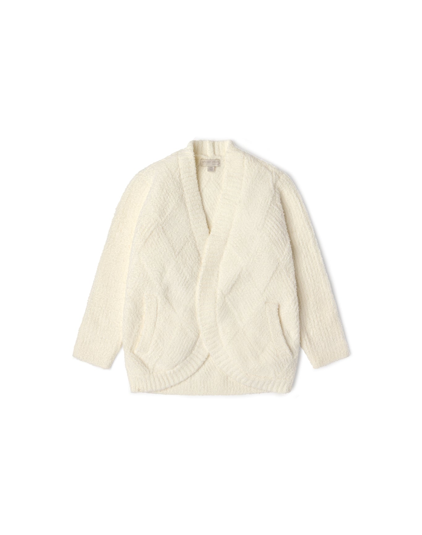 Youth | Cozychic Diamond Circle Cardi | Pearl