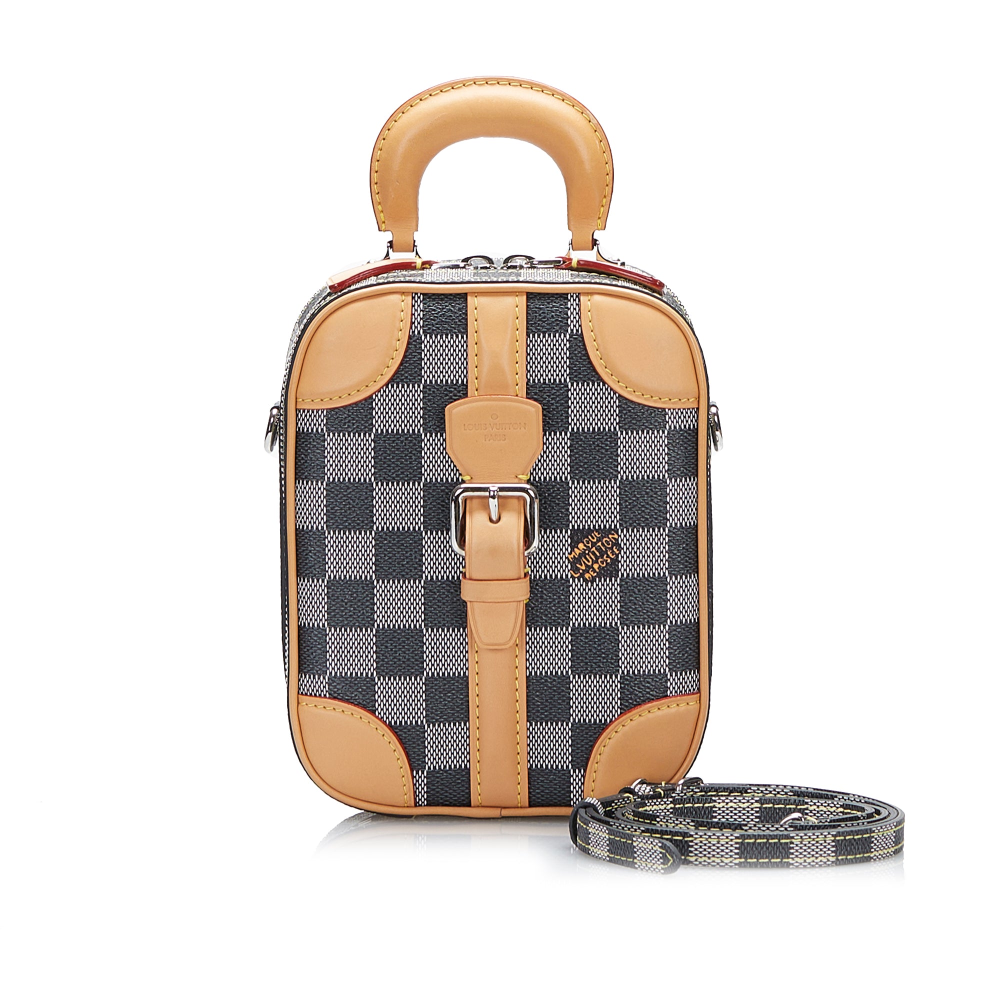 Louis Vuitton | Pre-Owned Damier Colors Valisette Verticale | Gray