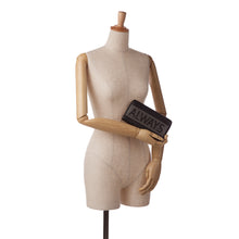 Valentino | Pre-Owned Studded Zip Around Wallet | Black