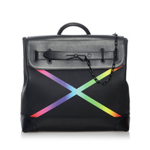 Louis Vuitton Pre-Owned Taiga Rainbow Steamer PM | Unisex | Black x Multi