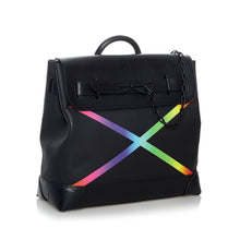 Louis Vuitton Pre-Owned Taiga Rainbow Steamer PM | Unisex | Black x Multi