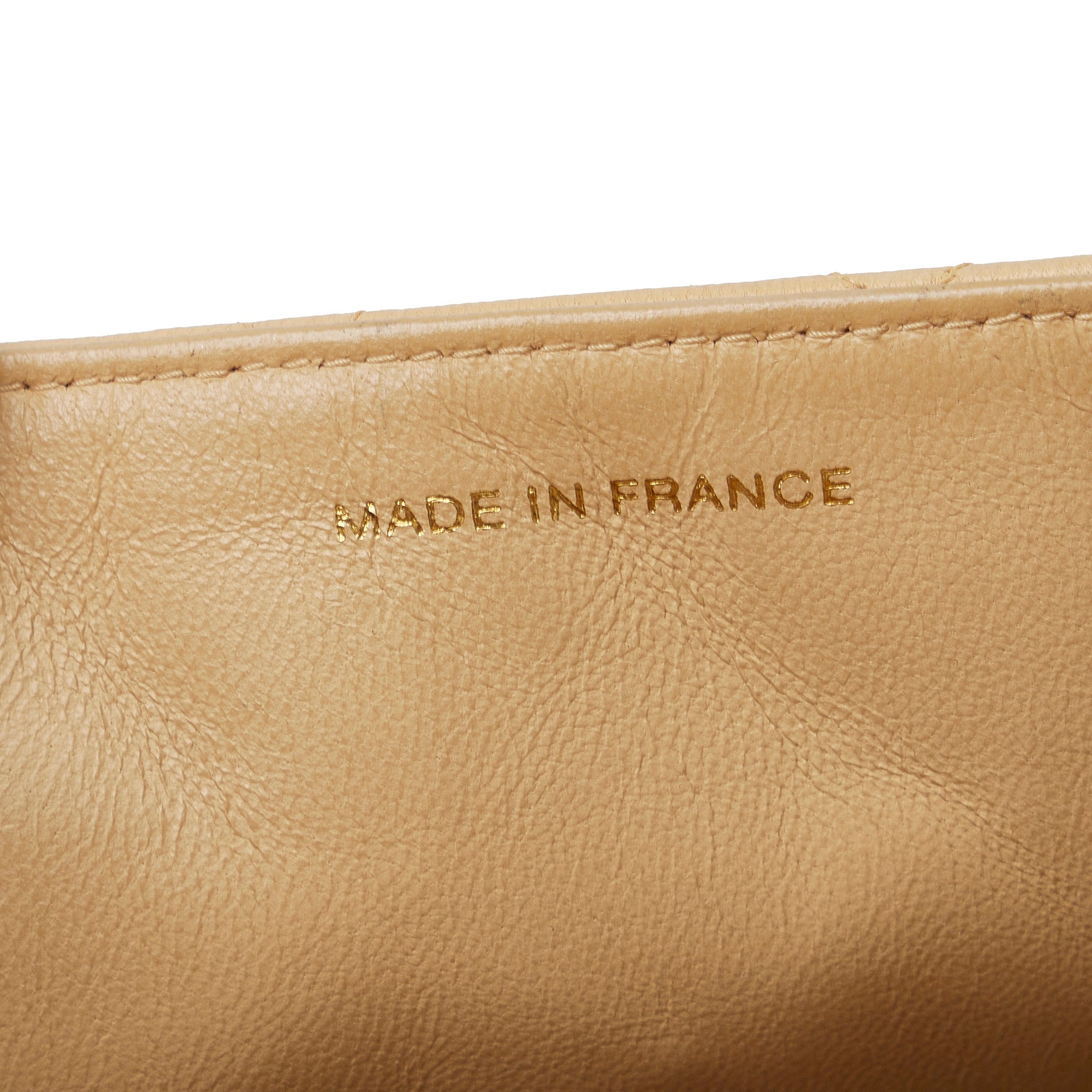 Chanel Pre-Owned Medium Lambskin Envelope Flap | Women | Brown x Beige