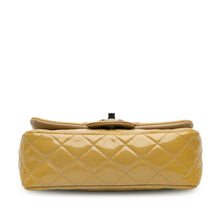 Chanel | Pre-Owned Mini Rectangular Classic Patent Single Flap | Yellow/Mustard