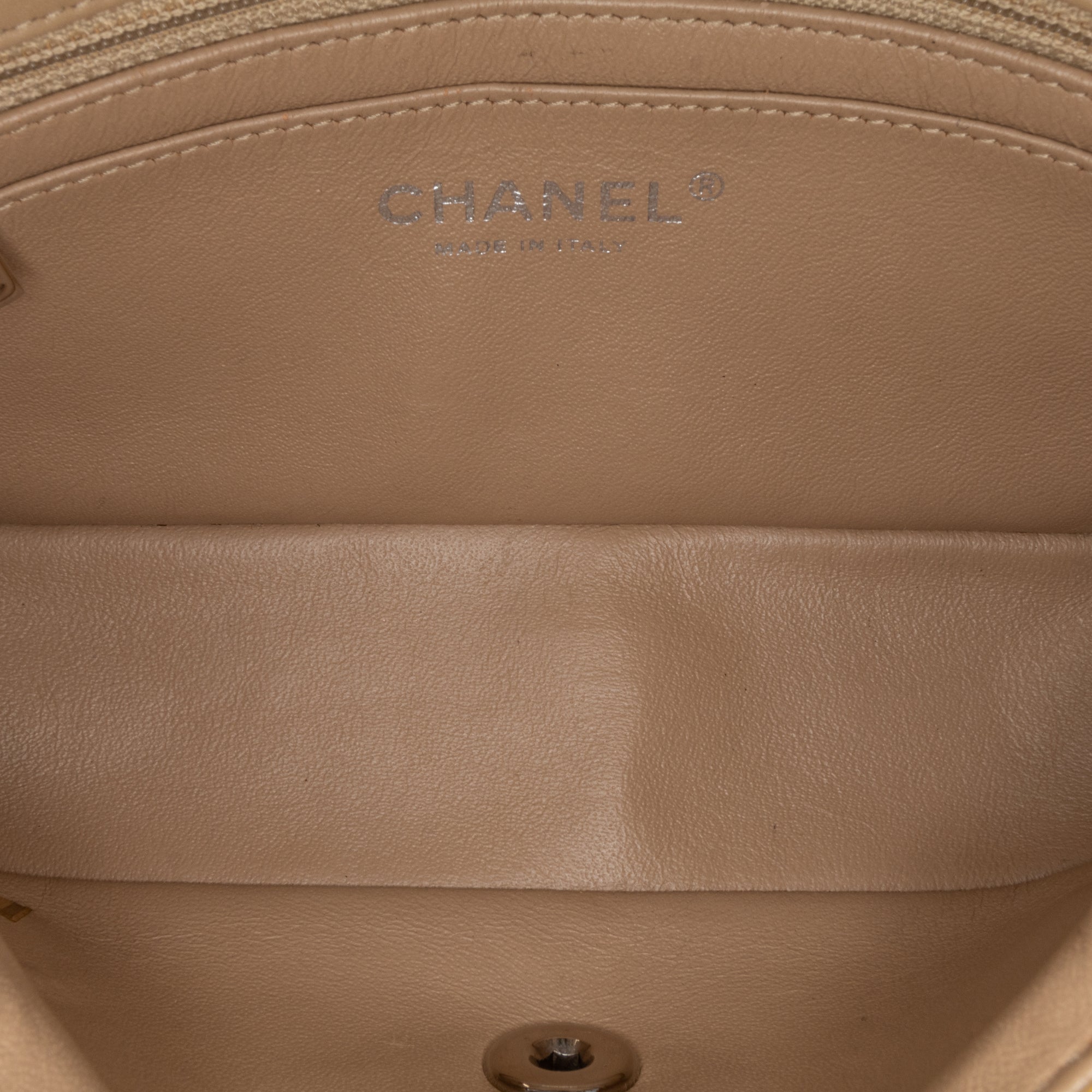 Chanel | Pre-Owned Mini Rectangular Classic Patent Single Flap | Yellow/Mustard