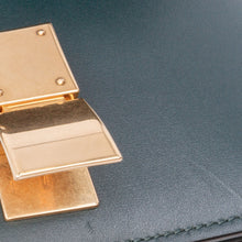 Celine | Pre-Owned Small Calfskin Classic Box | Green/Dark Green