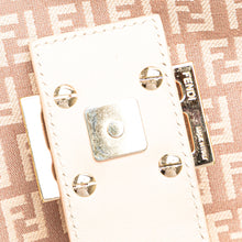 Fendi | Pre-Owned Zucchino Canvas Shoulder Bag | Pink/Light Pink