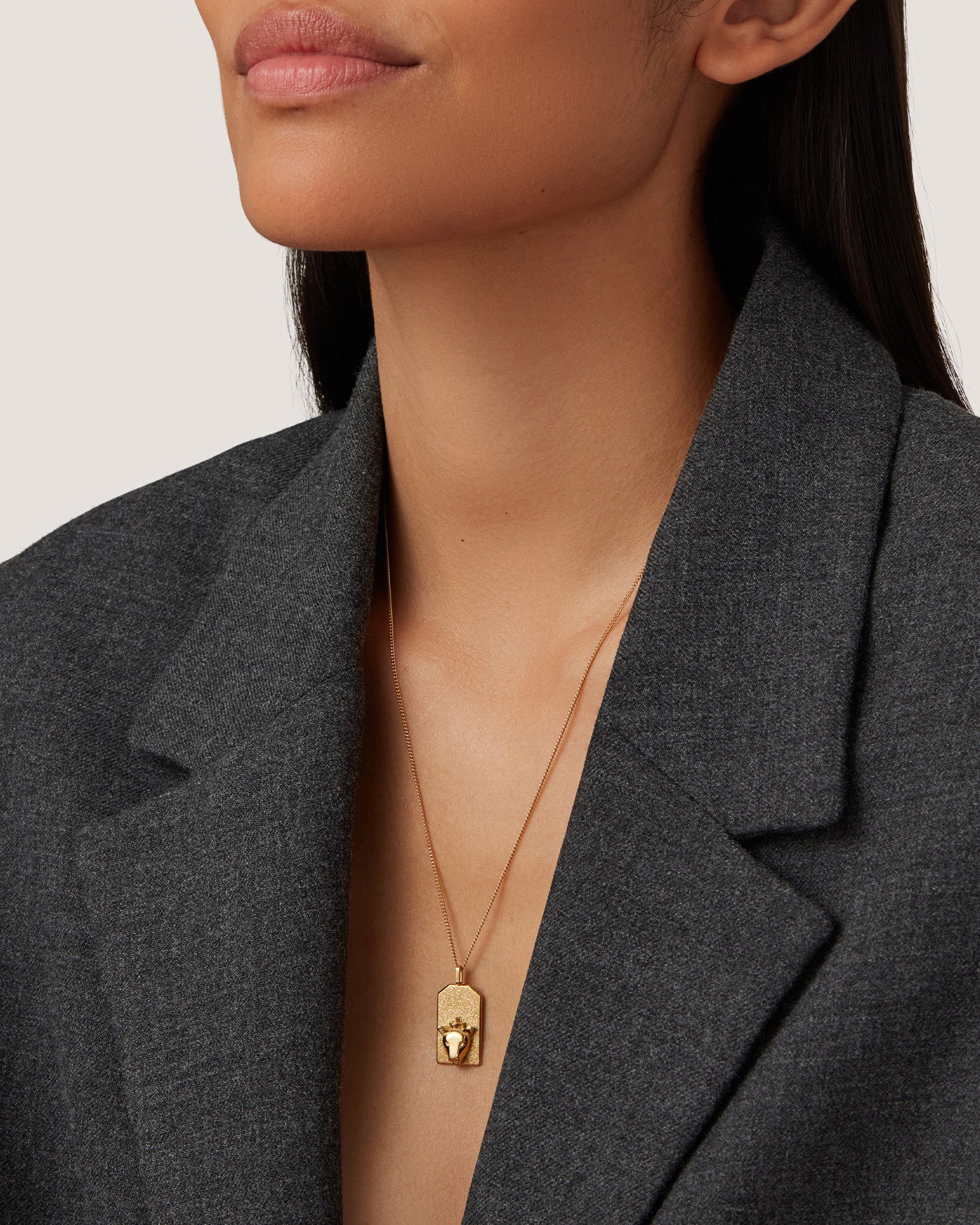 The Leo Zodiac Pendant Necklace | 14K Gold-Plated Steel