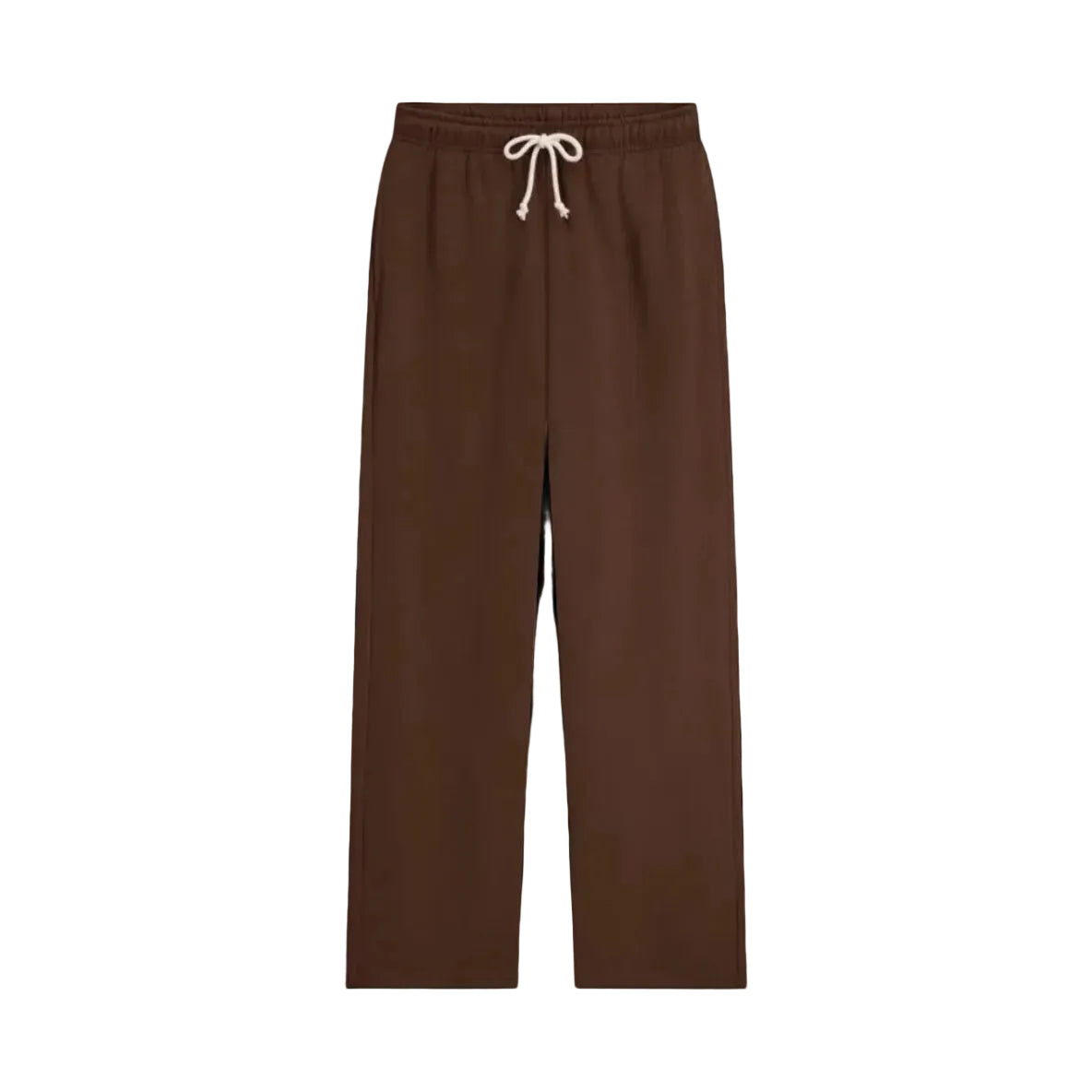 The French Terry Straight Leg Pant