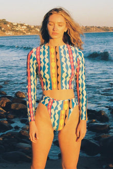 Tamarindo Binded Bikini Bottom | Abstract