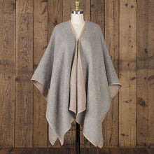 Unisex | Vienna Cape | Light Grey / Taupe