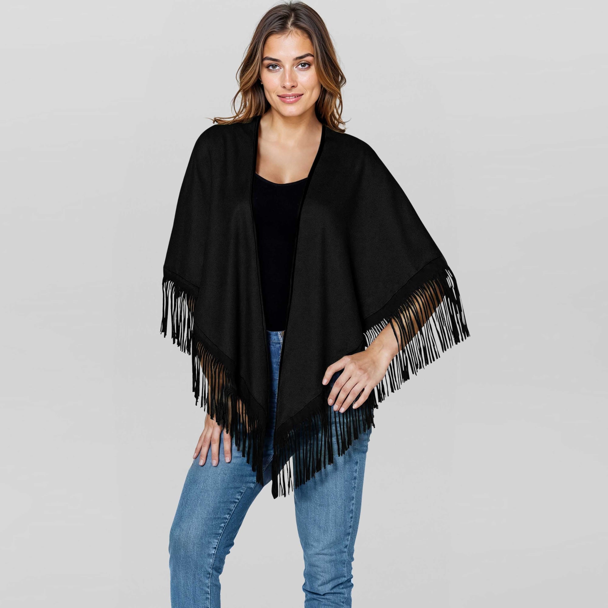 Women | Rodeo Cape | Black