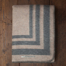 Montauk Throw | Light Taupe / Grey