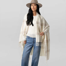 Unisex | Geneva Wrap | Ivory / Beige