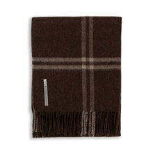 Unisex | Geneva Wrap | Chocolate / Light Taupe