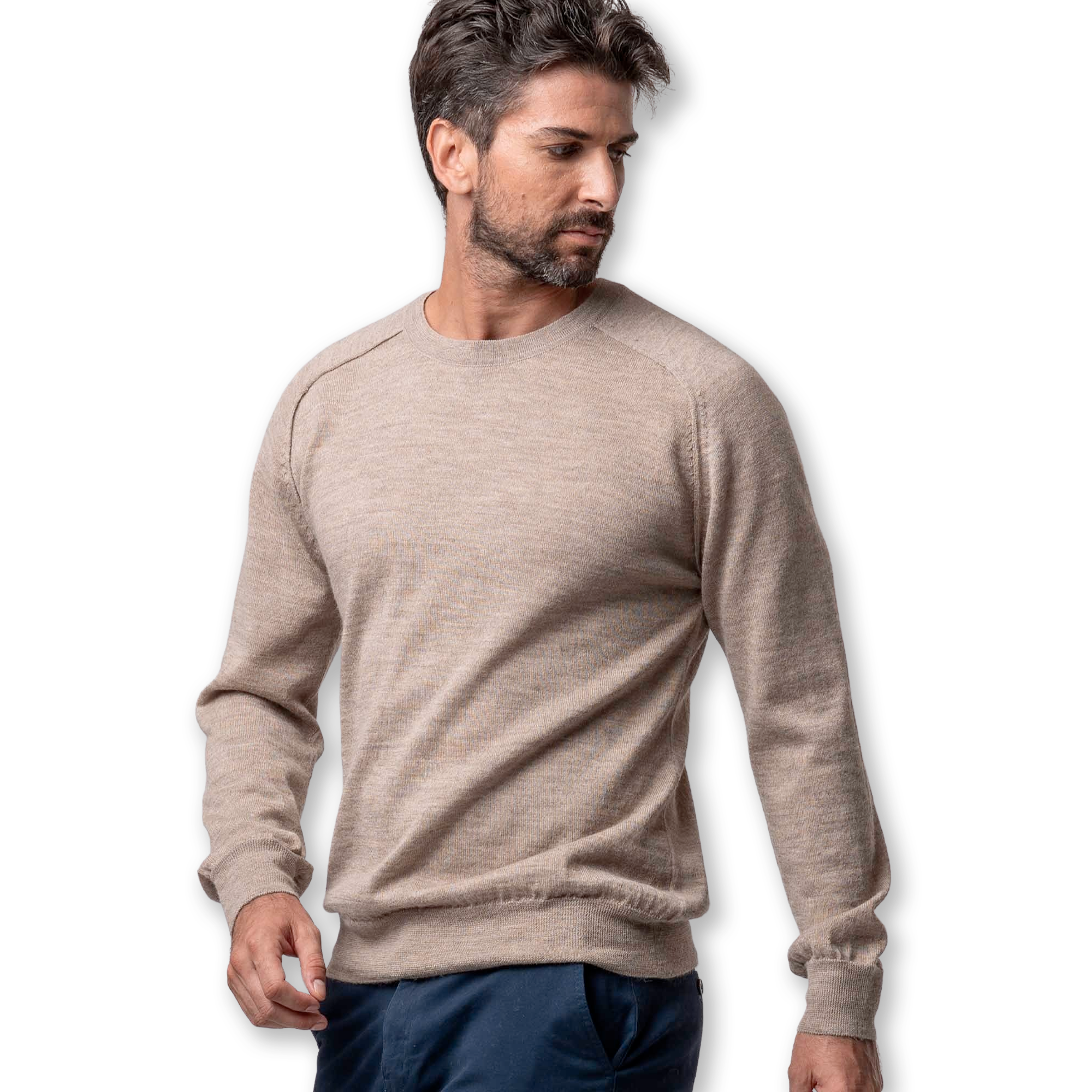 Men | Spencer Sweater | Light Taupe
