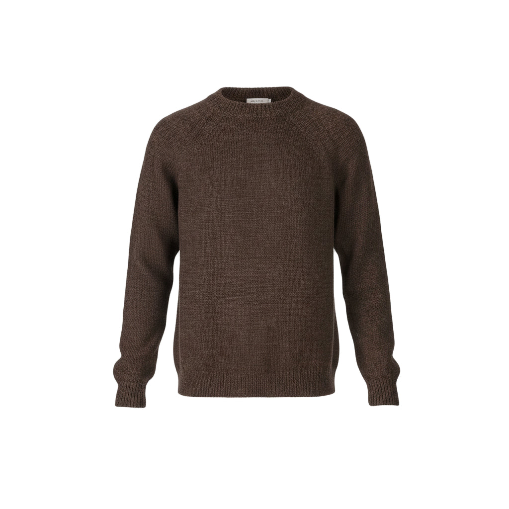 Men | Crew Neck Sweater for Men | Chocolate