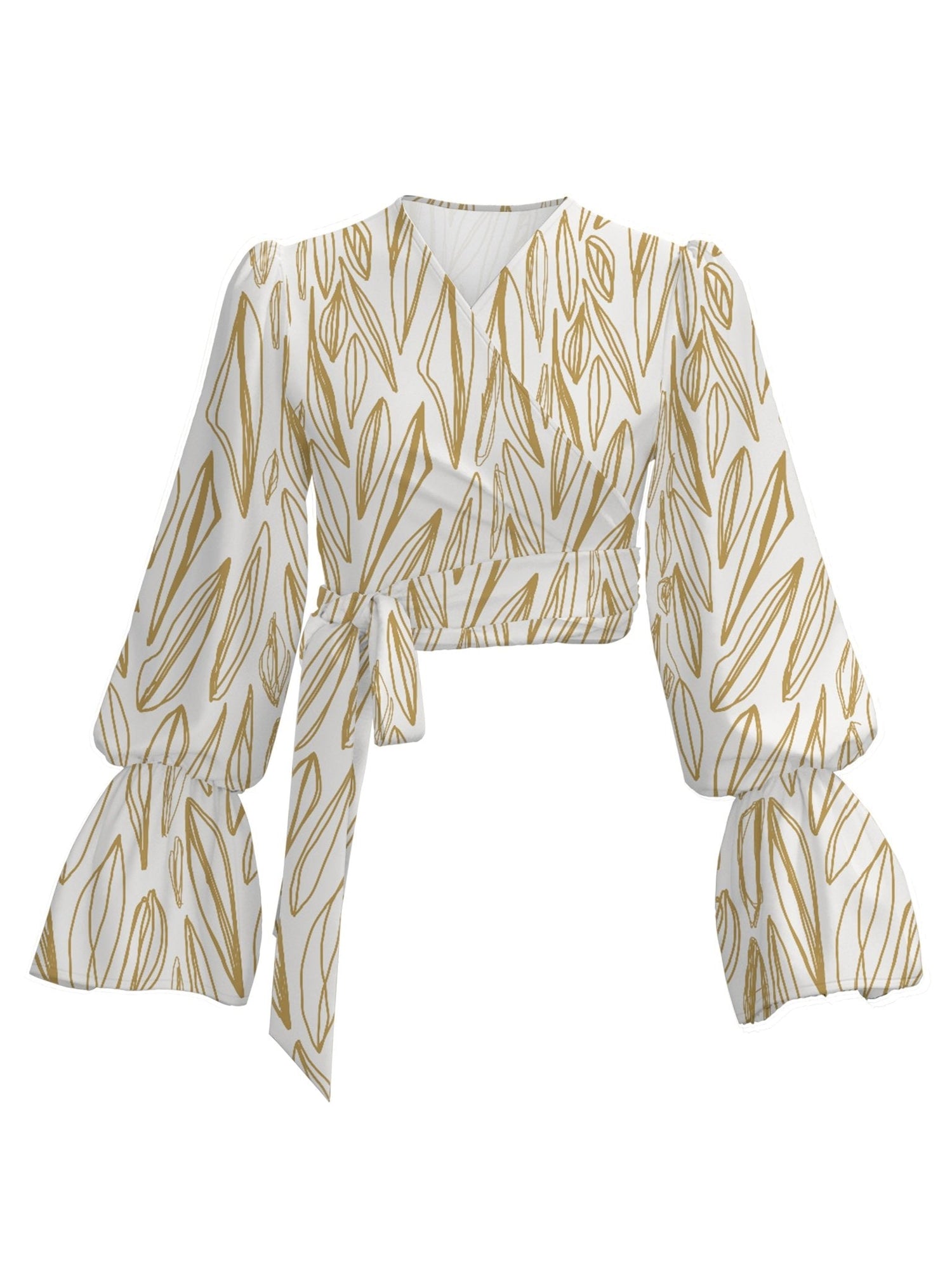 Aja Top - Fiore Gold - diarrablu