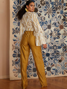 Aja Top - Fiore Gold - diarrablu