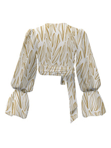 Aja Top - Fiore Gold - diarrablu