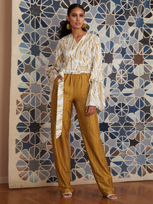 Aja Top - Fiore Gold - diarrablu
