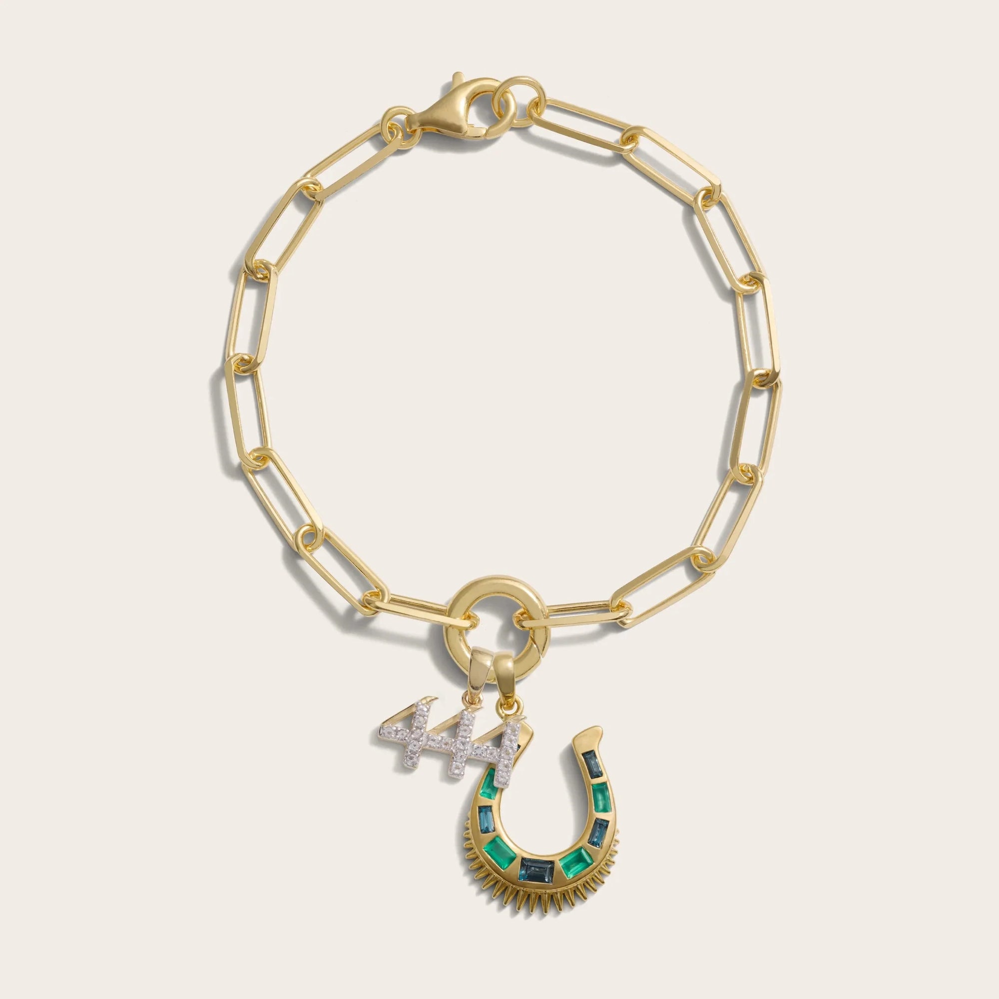 Lucky Charm Bracelet | 14K Yellow Gold Vermeil