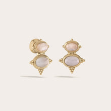 Oracle Drop Studs | 14K Yellow Gold Vermeil