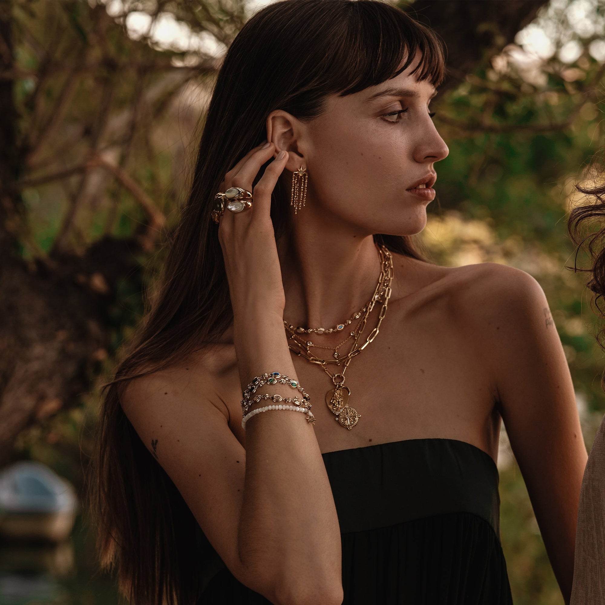 Falling Star Earrings | 14K Yellow Gold Vermeil