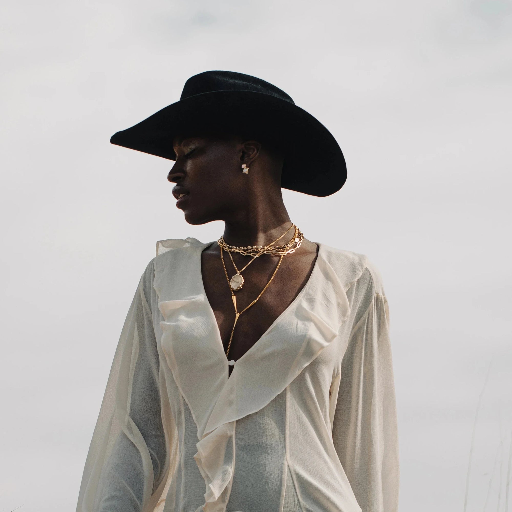Oracle Drop Studs | Sterling Silver