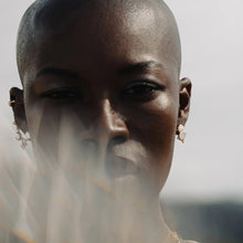 Oracle Drop Studs | 14K Yellow Gold Vermeil