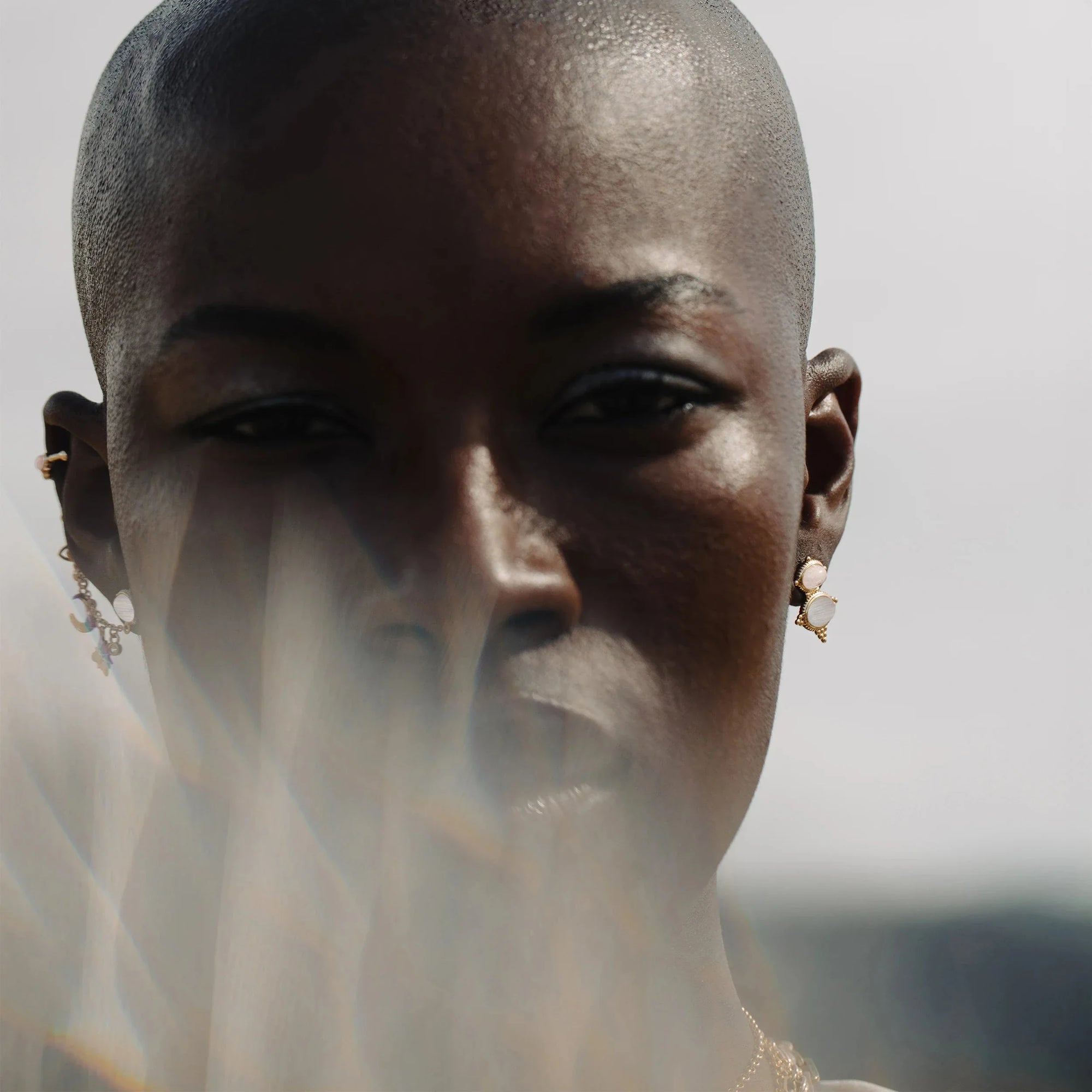 Oracle Drop Studs | Sterling Silver