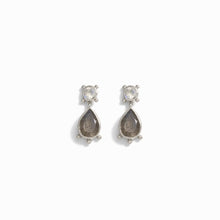 Gemstone Talisman Studs | Sterling Silver