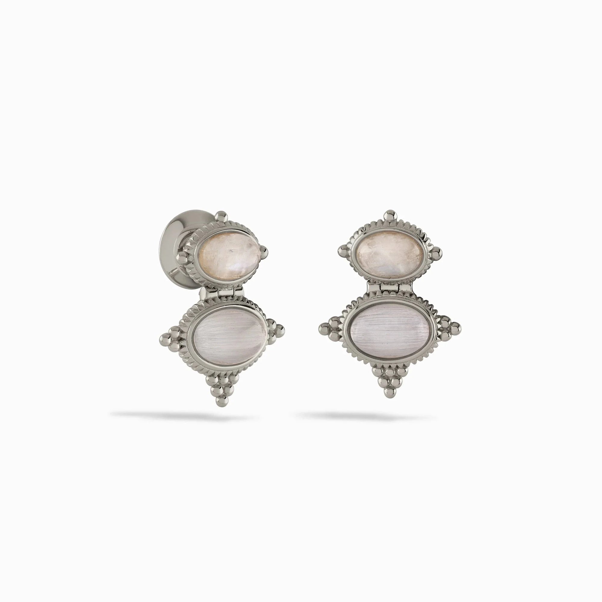 Oracle Drop Studs | Sterling Silver