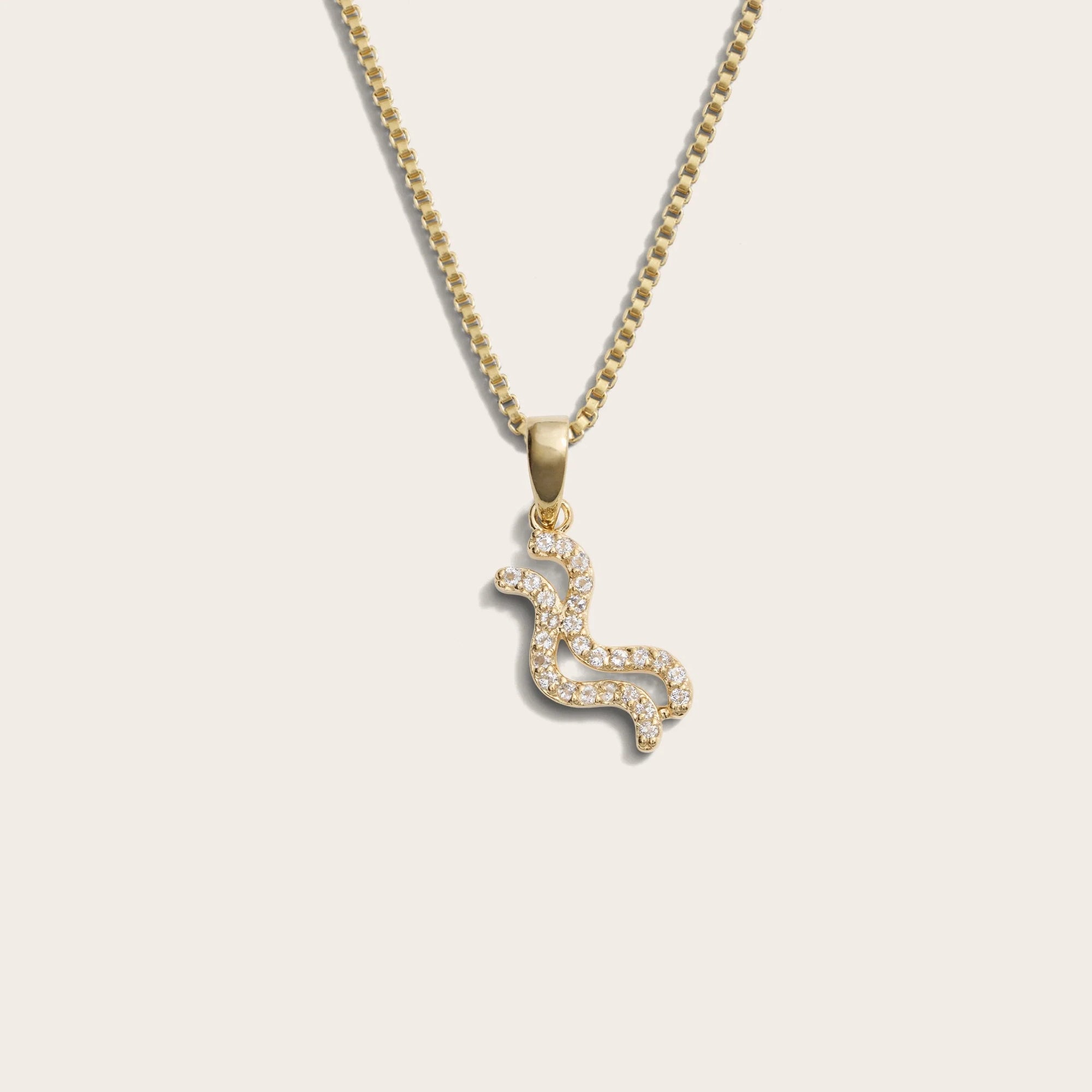 Zodiac Gemstone Necklace | 14K Yellow Gold Vermeil