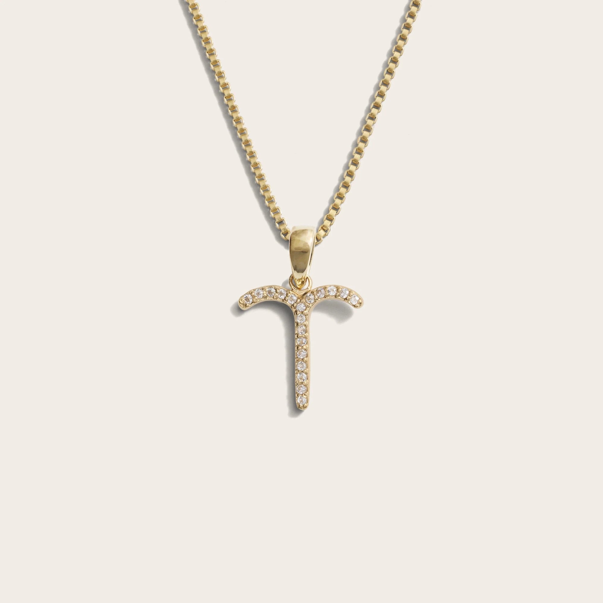 Zodiac Gemstone Necklace | 14K Yellow Gold Vermeil
