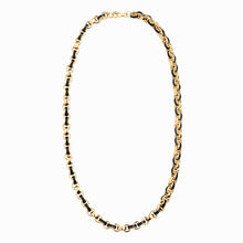 Chunky Colored Enamel Necklace | 14K Yellow Gold Vermeil | Multi