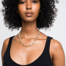 Chunky Colored Enamel Necklace | 14K Yellow Gold Vermeil | Multi