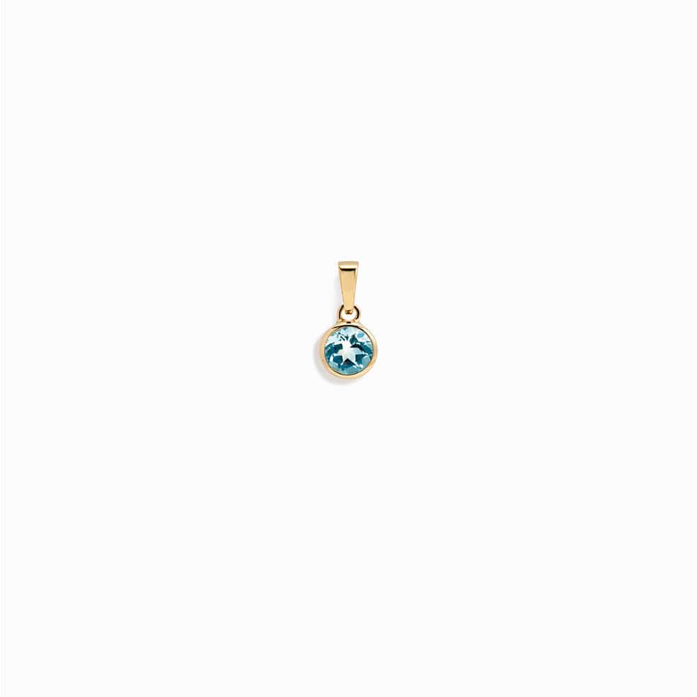 Gemstone Necklace | 14K Yellow Gold Vermeil | Multi