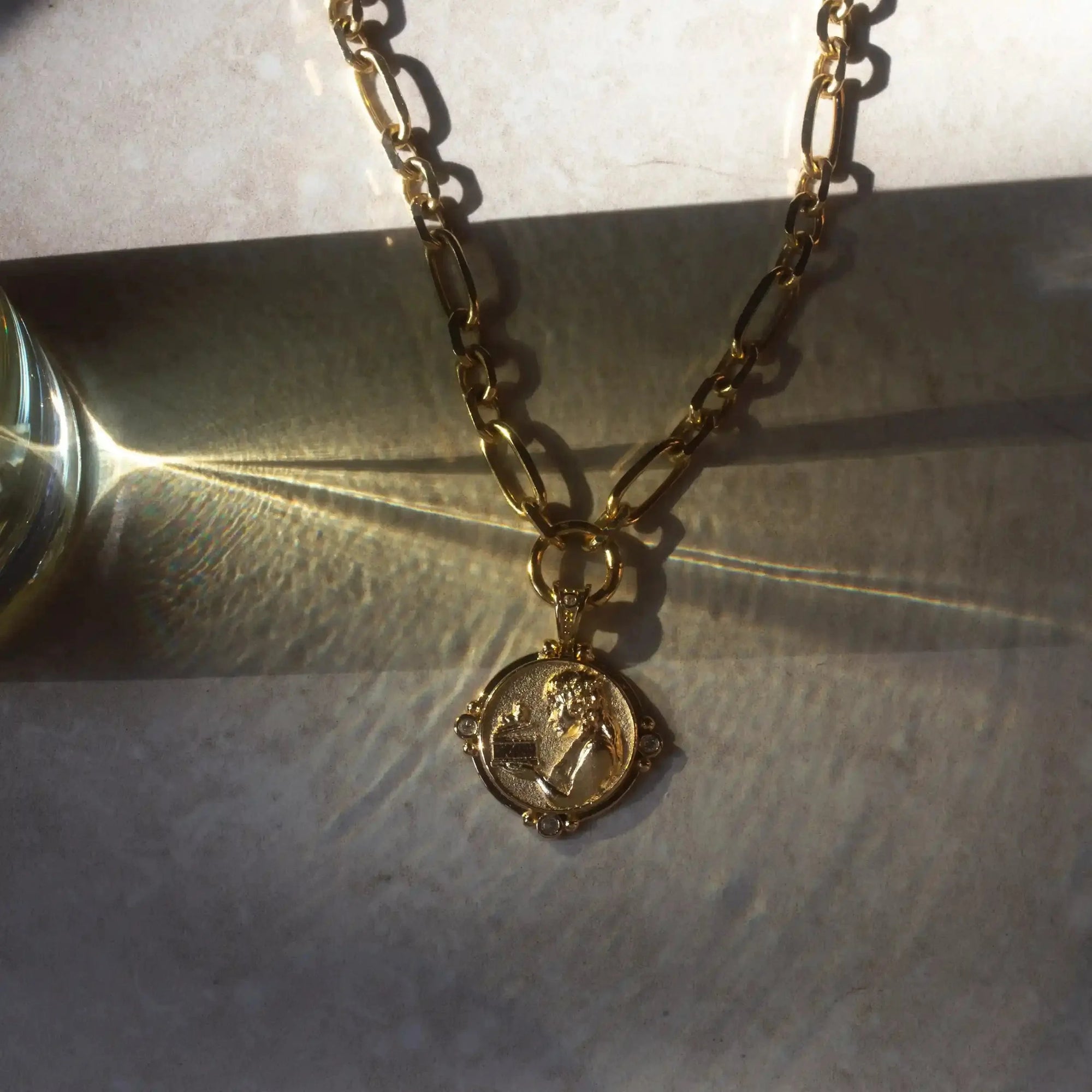 Pandora Necklace | 14K Yellow Gold Vermeil